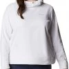 Columbia Women's Outshield Dry Fleece Hoodie White -Columbia Sales Store unnamed file 1002