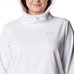 Columbia Women's Outshield Dry Fleece Hoodie White -Columbia Sales Store unnamed file 1005