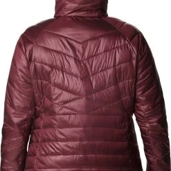 Columbia Women's Joy Peak Hooded Jacket Malbec -Columbia Sales Store unnamed file 1015