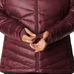 Columbia Women's Joy Peak Hooded Jacket Malbec -Columbia Sales Store unnamed file 1019