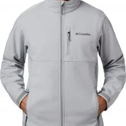 Columbia Men's Ascender Softshell Wind Jacket Columbia Grey