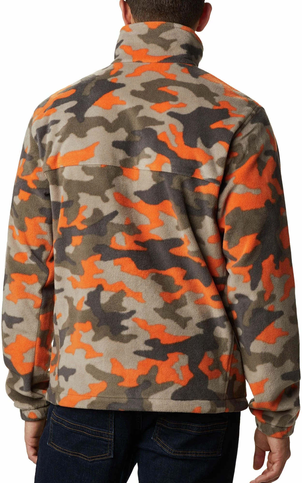 Columbia Men's Steen Mountain Print Jacket Stone Green Plaid 4 Columbia Men's Steen Mountain Print Jacket Stone Green Plaid - Image 2