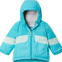 Columbia Youth Horizon Ride II Jacket For Girls' Geyser Snowdaze/geyser