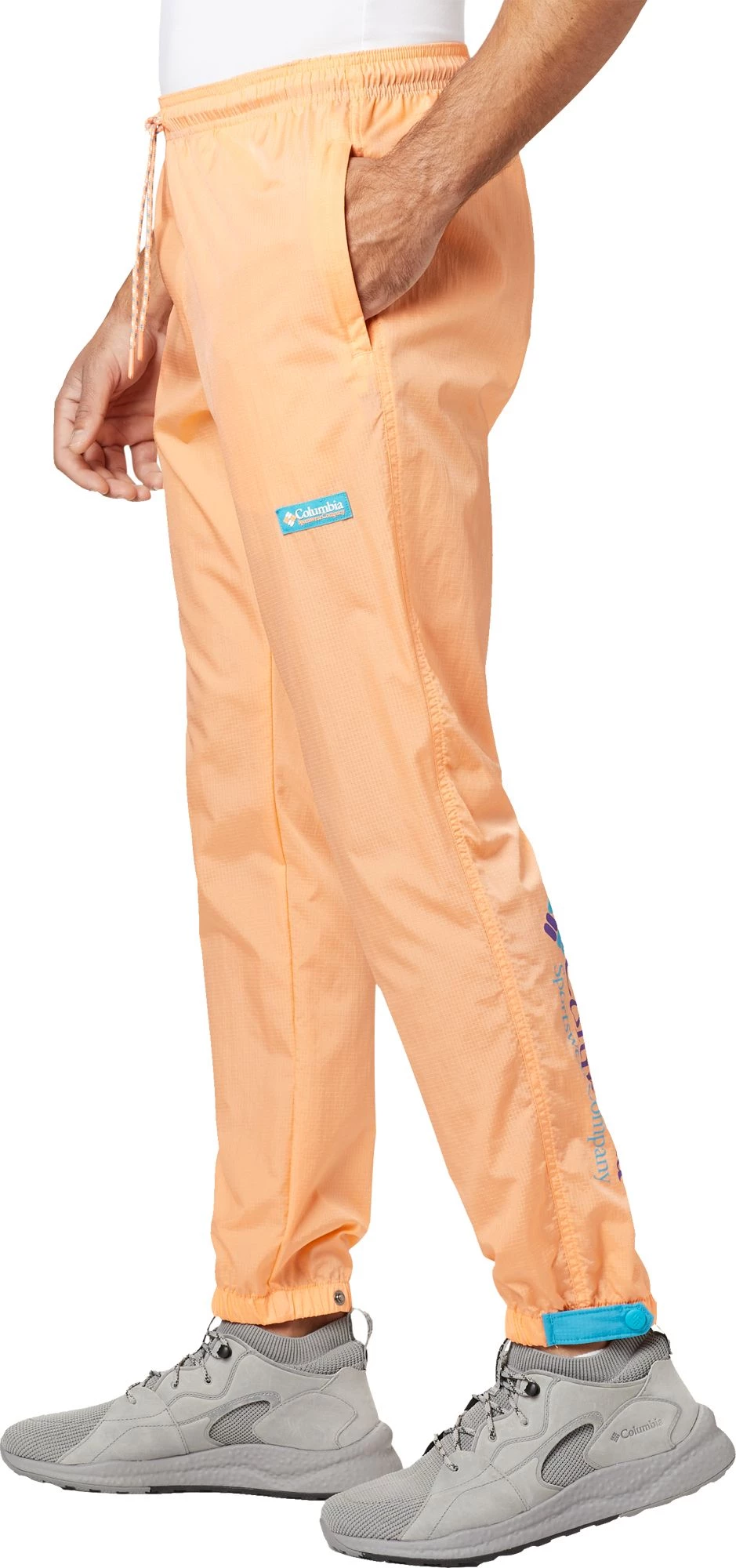 Columbia Men's Santa Ana Wind Pants Bright Nectar 5 Columbia Men's Santa Ana Wind Pants Bright Nectar - Image 3