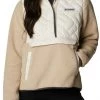 Columbia Women's Sweet View Fleece Hooded Pullover Stone Grn/cyprss Trd Cmo -Columbia Sales Store unnamed file 1090