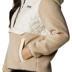 Columbia Women's Sweet View Fleece Hooded Pullover Stone Grn/cyprss Trd Cmo -Columbia Sales Store unnamed file 1093