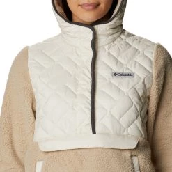 Columbia Women's Sweet View Fleece Hooded Pullover Stone Grn/cyprss Trd Cmo -Columbia Sales Store unnamed file 1094