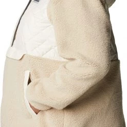 Columbia Women's Sweet View Fleece Hooded Pullover Stone Grn/cyprss Trd Cmo -Columbia Sales Store unnamed file 1097