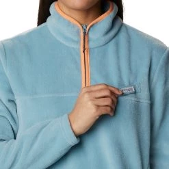 Columbia Women's PFG Slack Water Fleece Pullover Storm/bright Nectar -Columbia Sales Store unnamed file 1103