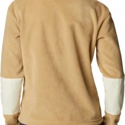 Columbia Women's Benton Springs Crop Fleece Pullover Chalk/chalk Wolfscape -Columbia Sales Store unnamed file 1148