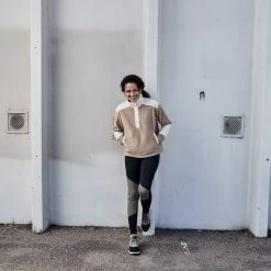 Columbia Women's Benton Springs Crop Fleece Pullover Chalk/chalk Wolfscape -Columbia Sales Store unnamed file 1156