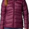 Columbia Women's Autumn Park Down Hooded Jacket Stone Green