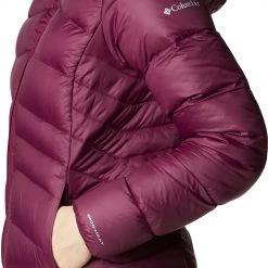 Columbia Women's Autumn Park Down Hooded Jacket Stone Green -Columbia Sales Store unnamed file 1195