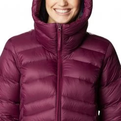 Columbia Women's Autumn Park Down Hooded Jacket Stone Green -Columbia Sales Store unnamed file 1196