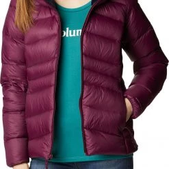 Columbia Women's Autumn Park Down Hooded Jacket Stone Green -Columbia Sales Store unnamed file 1198