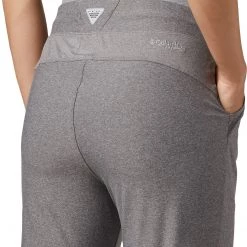 Columbia Women's PFG Slack Water Knit Joggers City Grey Heather -Columbia Sales Store unnamed file 1203