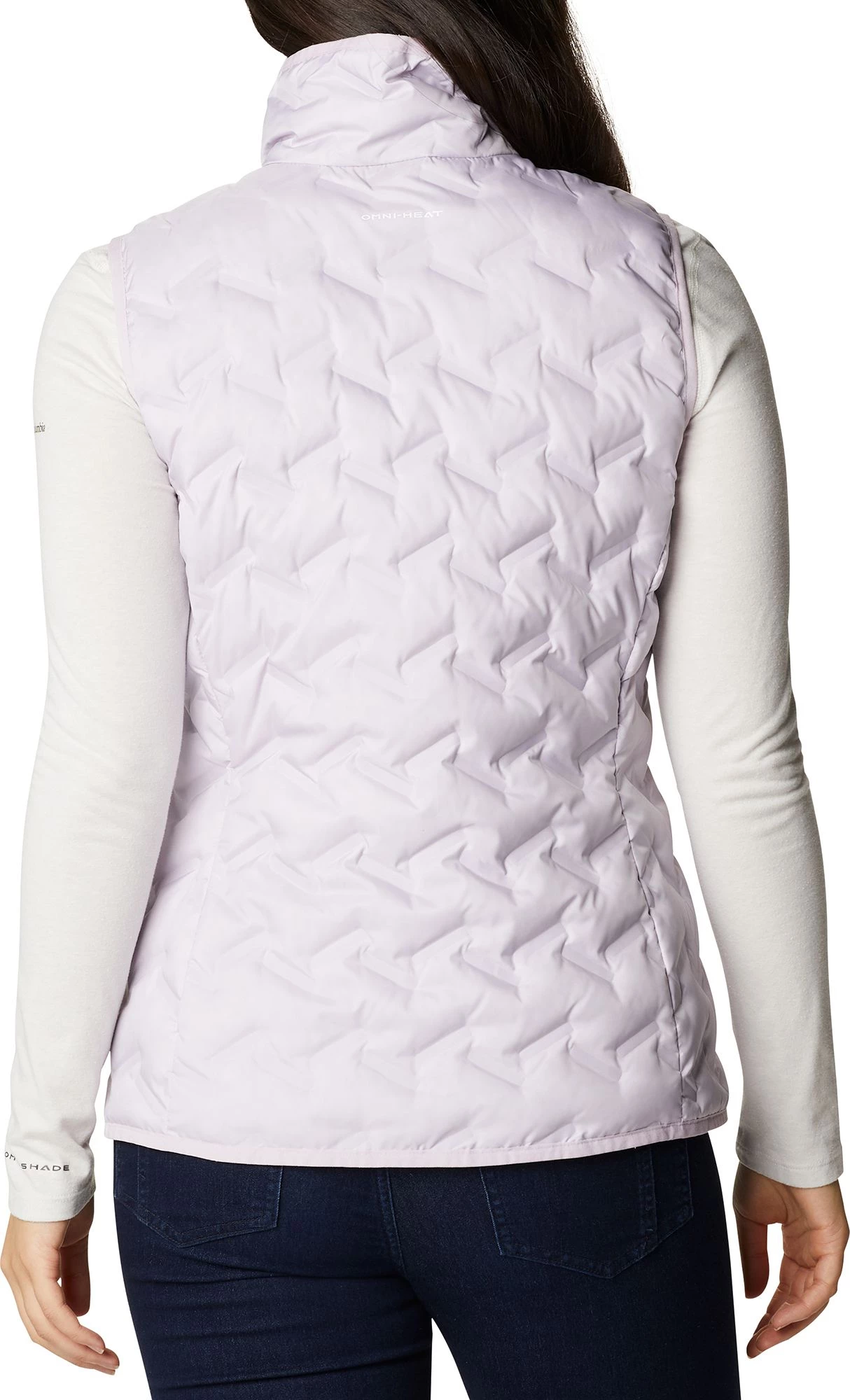 Columbia Women's Delta Ridge Down Vest Pale Lilac 4 Columbia Women's Delta Ridge Down Vest Pale Lilac - Image 2