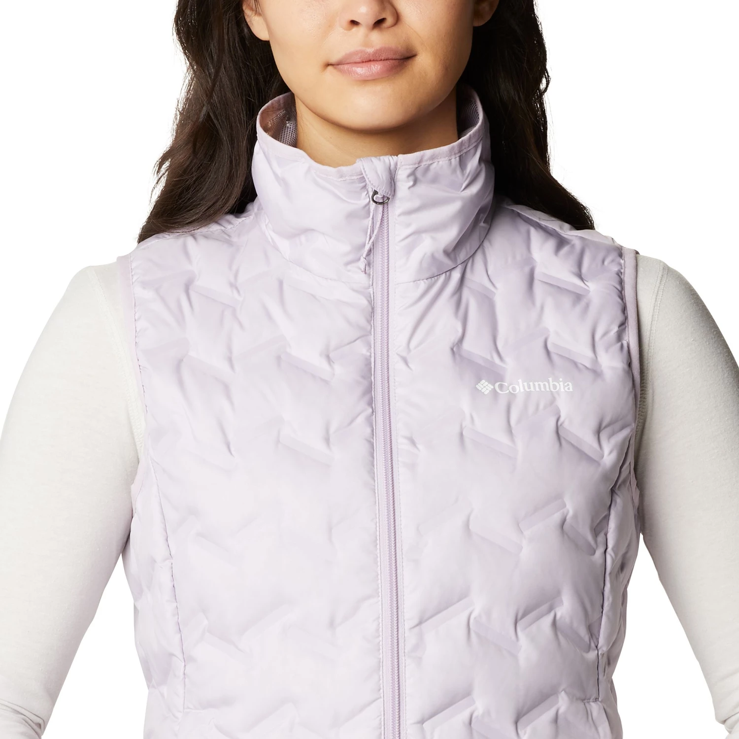 Columbia Women's Delta Ridge Down Vest Pale Lilac 7 Columbia Women's Delta Ridge Down Vest Pale Lilac - Image 5