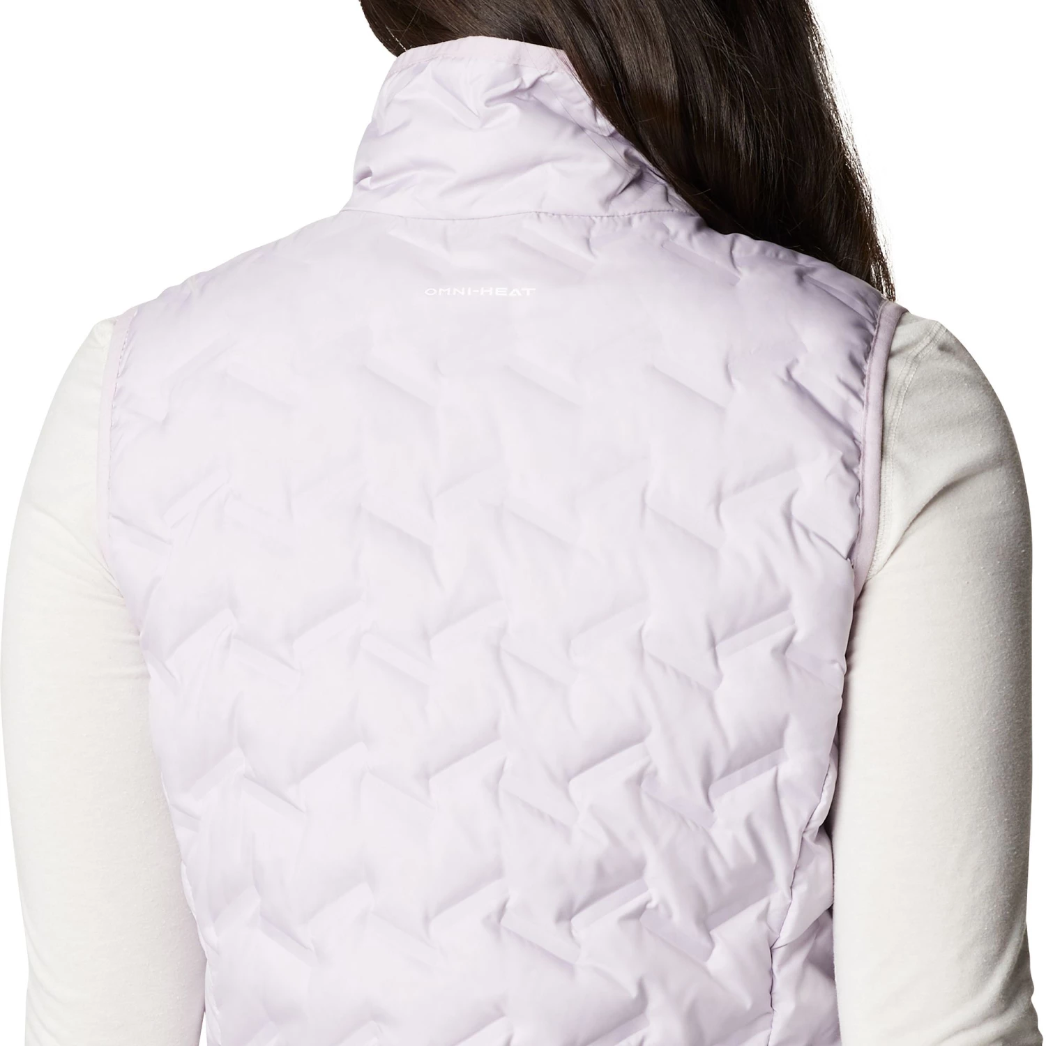 Columbia Women's Delta Ridge Down Vest Pale Lilac 8 Columbia Women's Delta Ridge Down Vest Pale Lilac - Image 6