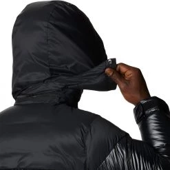 Columbia Men's Bulo Point II Down Jacket Black Shiny/black Logo -Columbia Sales Store unnamed file 1287