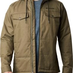 Columbia Men's Montague Falls II Insulated Jacket Stone Green Melange