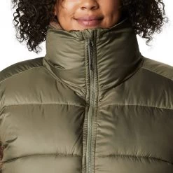 Columbia Women's Leadbetter Point Sherpa Hybrid Jacket Stone Grn/cyprss Md Cmo -Columbia Sales Store unnamed file 1346