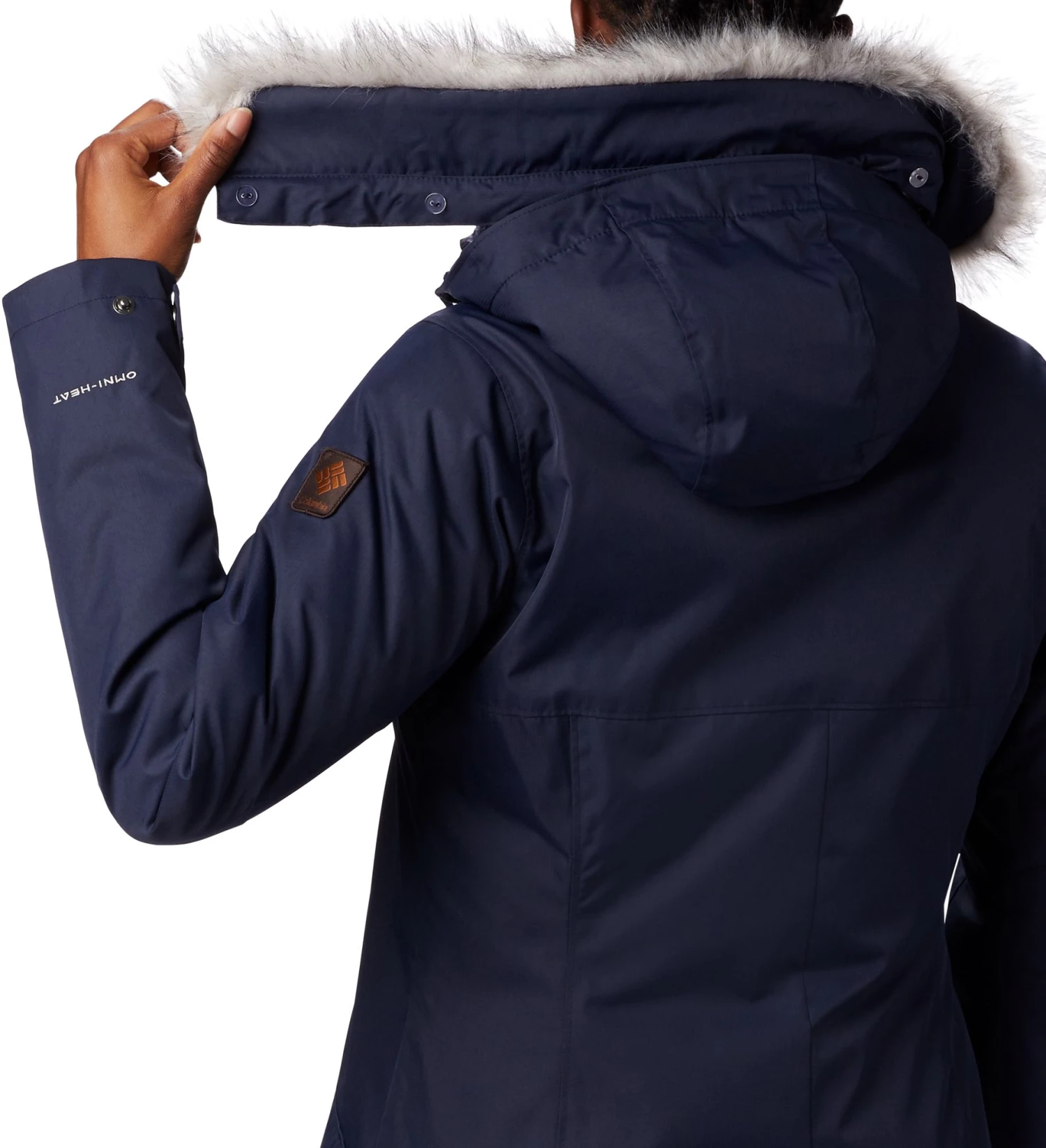 Columbia Women's Suttle Mountain Long Insulated Jacket Dark Nocturnal 6 Columbia Women's Suttle Mountain Long Insulated Jacket Dark Nocturnal - Image 4