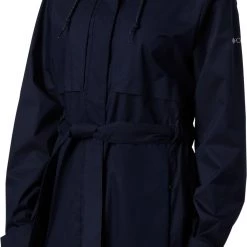 Columbia Women's Pardon My Trench Rain Jacket Dark Nocturnal