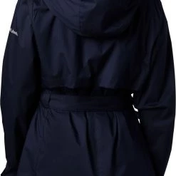 Columbia Women's Pardon My Trench Rain Jacket Dark Nocturnal -Columbia Sales Store unnamed file 1358