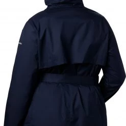 Columbia Women's Pardon My Trench Rain Jacket Dark Nocturnal -Columbia Sales Store unnamed file 1362