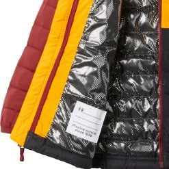 Columbia Little Boys' Powder Lite Hooded Jacket Shark/flame Ornge/rd Jspr -Columbia Sales Store unnamed file 1368