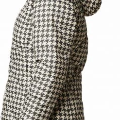 Columbia Women's Icy Heights II Down Jacket Chalk Houndstooth Print -Columbia Sales Store unnamed file 1371