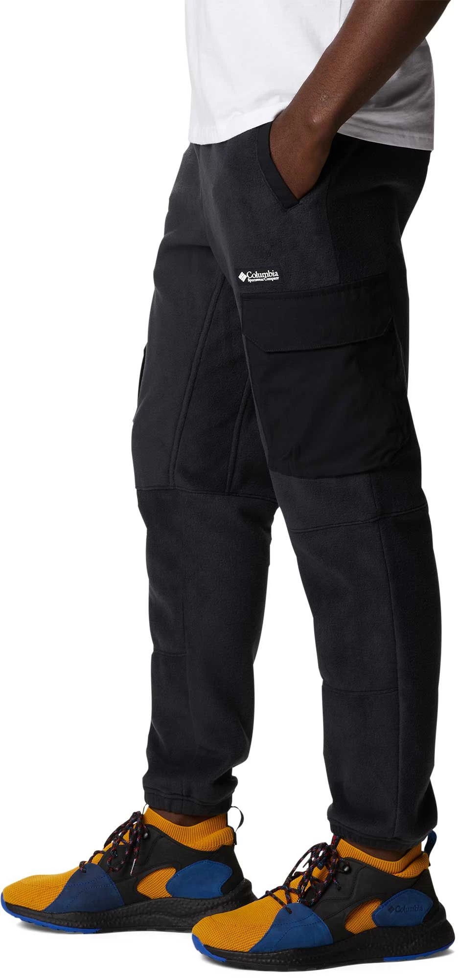 Columbia Men's Field ROC Backbowl Fleece Sweatpants Black 5 Columbia Men's Field ROC Backbowl Fleece Sweatpants Black - Image 3