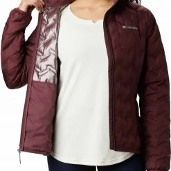 Columbia Women's Delta Ridge Down Insulated Jacket Malbec -Columbia Sales Store unnamed file 1419