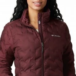 Columbia Women's Delta Ridge Down Insulated Jacket Malbec -Columbia Sales Store unnamed file 1420