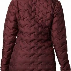 Columbia Women's Delta Ridge Long Down Jacket Malbec -Columbia Sales Store unnamed file 1423