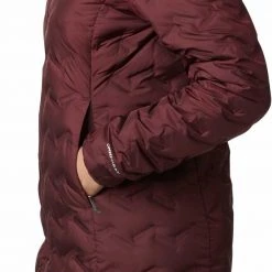 Columbia Women's Delta Ridge Long Down Jacket Malbec -Columbia Sales Store unnamed file 1424