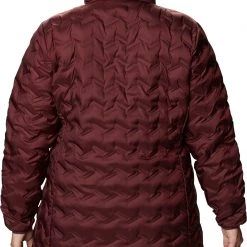 Columbia Women's Delta Ridge Long Down Jacket Malbec -Columbia Sales Store unnamed file 1427