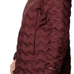 Columbia Women's Delta Ridge Long Down Jacket Malbec -Columbia Sales Store unnamed file 1428
