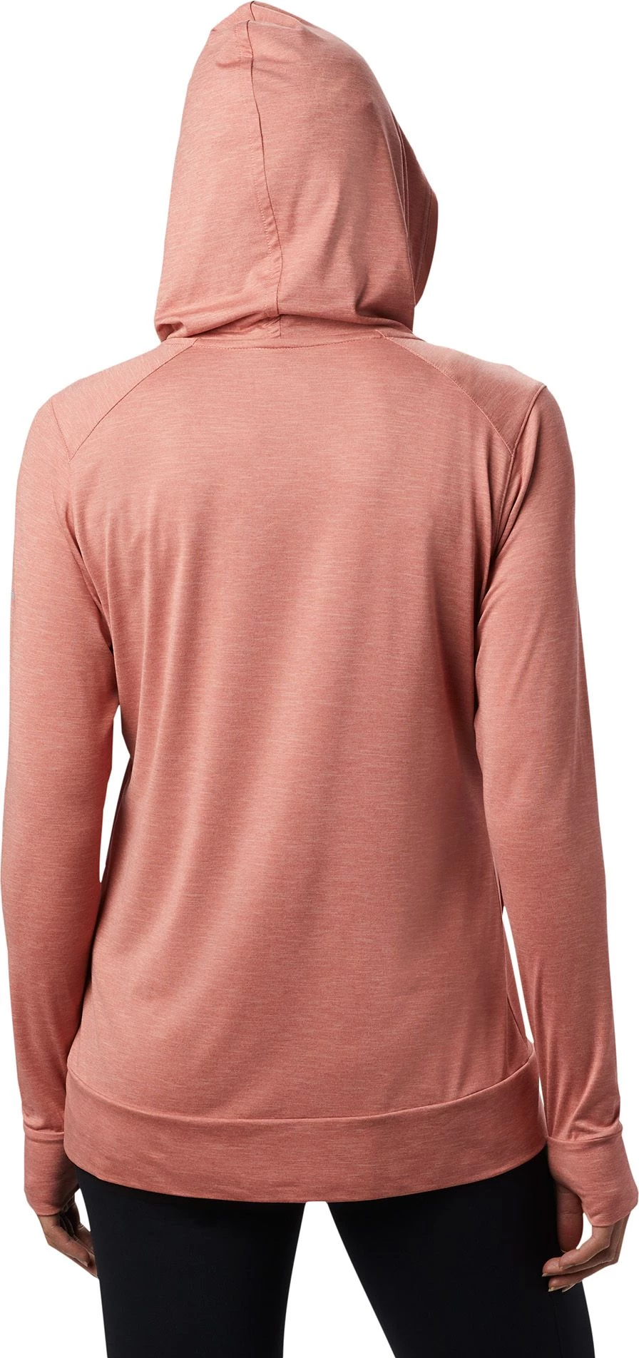 Columbia Women's Place To Place II Full-Zip Dark Coral Heather 4 Columbia Women's Place To Place II Full-Zip Dark Coral Heather - Image 2