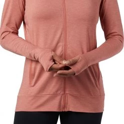 Columbia Women's Place To Place II Full-Zip Dark Coral Heather 11 Columbia Women's Place To Place II Full-Zip Dark Coral Heather -Columbia Sales Store unnamed file 1435