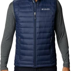 Columbia Men's Voodoo Falls 590 TurboDown Vest Collegiate Navy