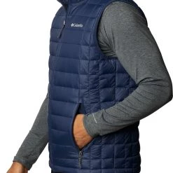 Columbia Men's Voodoo Falls 590 TurboDown Vest Collegiate Navy -Columbia Sales Store unnamed file 1473