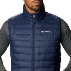 Columbia Men's Voodoo Falls 590 TurboDown Vest Collegiate Navy -Columbia Sales Store unnamed file 1475