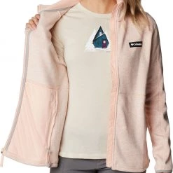 Columbia Women's Sweater Weather Full Zip Jacket Black Heather -Columbia Sales Store unnamed file 1481