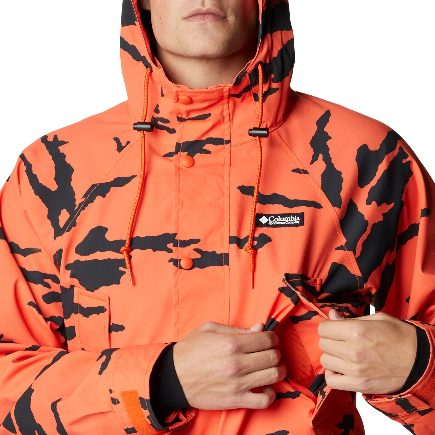 Columbia Men's Field ROC Decoy Rain Jacket Red Quartz Roc Field C Pr 8 Columbia Men's Field ROC Decoy Rain Jacket Red Quartz Roc Field C Pr - Image 6