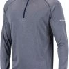 Columbia Men's Blank Slate 1/4 Zip Golf Top Black -Columbia Sales Store unnamed file 1495