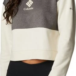 Columbia Women's Trek Colorblock Crewneck Sweatshirt Black