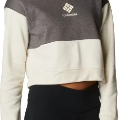Columbia Women's Trek Colorblock Crewneck Sweatshirt Black -Columbia Sales Store unnamed file 1503