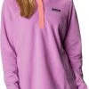 Columbia Women's Benton Springs ½ Snap Fleece Pullover Dark Nocturnal/plum -Columbia Sales Store unnamed file 1528